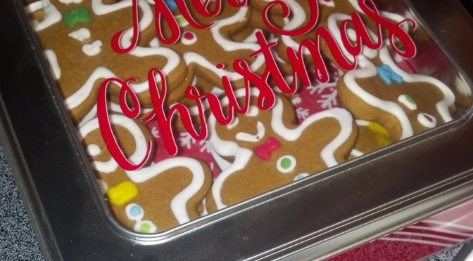 Christmas cookies Christmas cookie tin